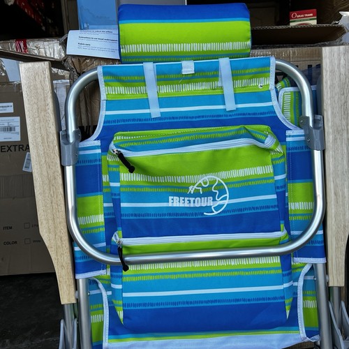Backpack Beach Chairs - 300lb Capacity - 5 Position (2 Chairs) - photo 4