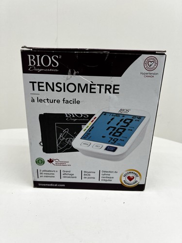BIOS Diagnostic Blood Pressure Monitor - Accurate Readings, Larg - photo 2