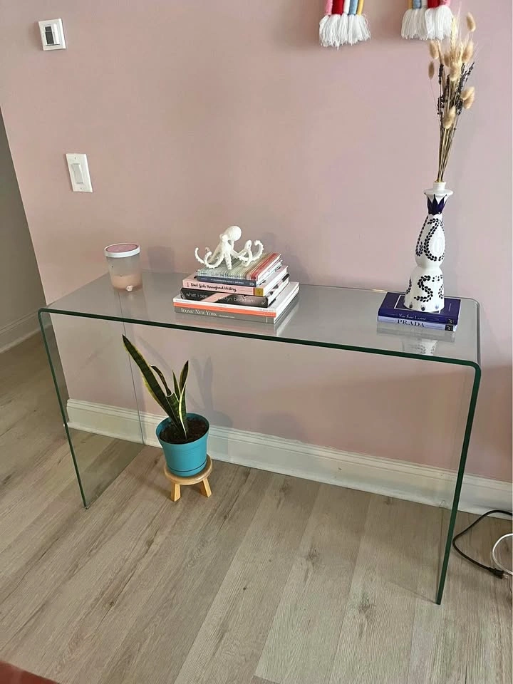 Glass Console Table