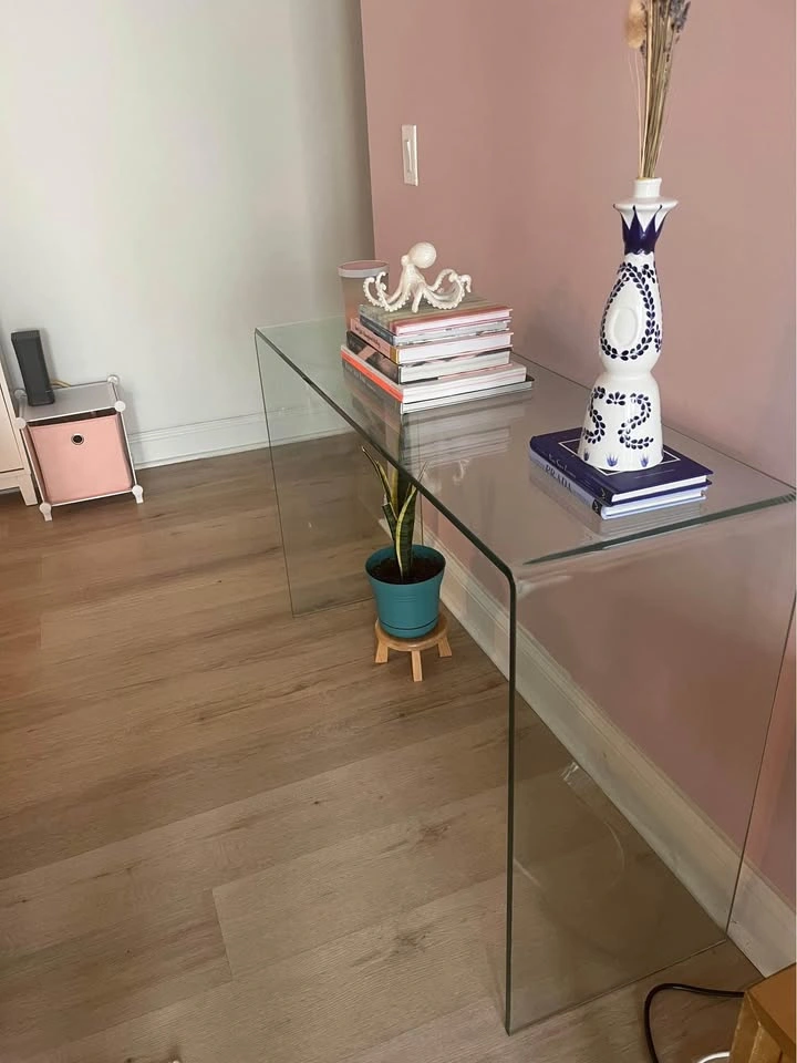 Glass Console Table - photo 2