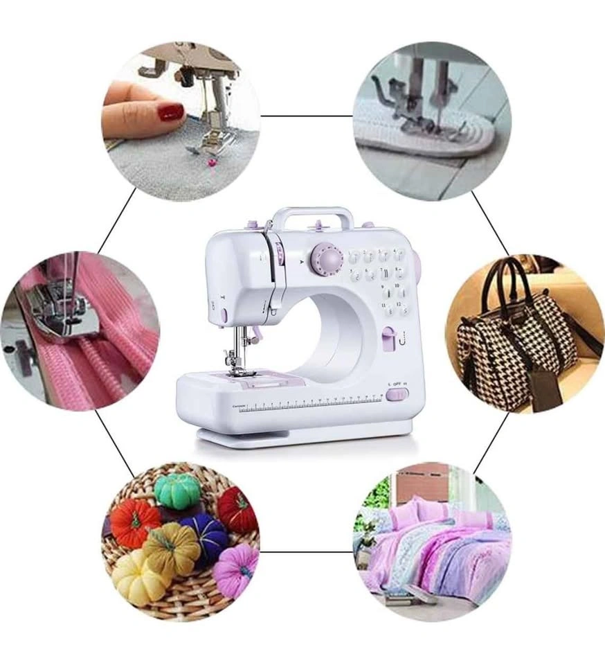 Multifunction Mini Sewing Machine 505A 12 Built-in Stitches - photo 4