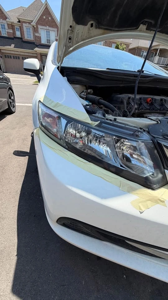 Headlights restoration - photo 2