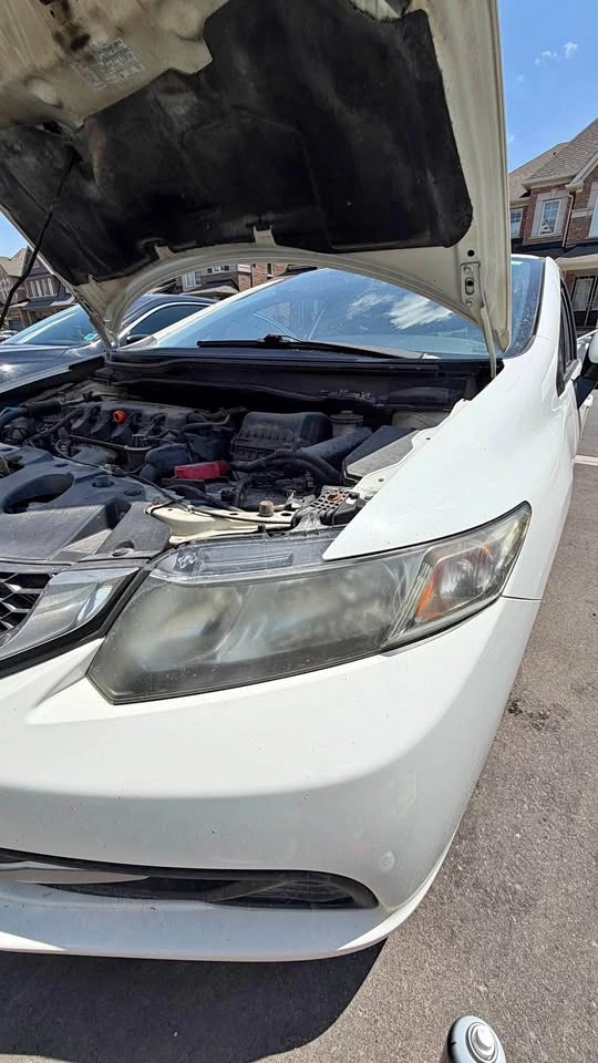 Headlights restoration
