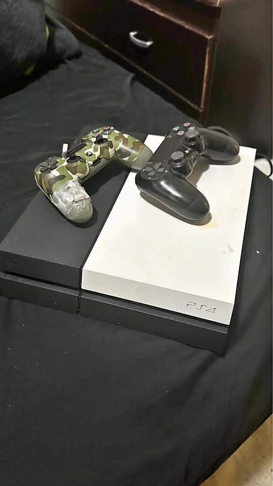 PS4 Original 500GB + 2 Controllers + All Cables – $150 OBO