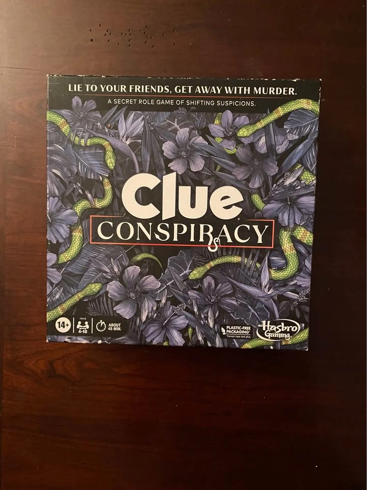 Board games - Clue Conspiracy, Murdle, 3 player chess - photo 2