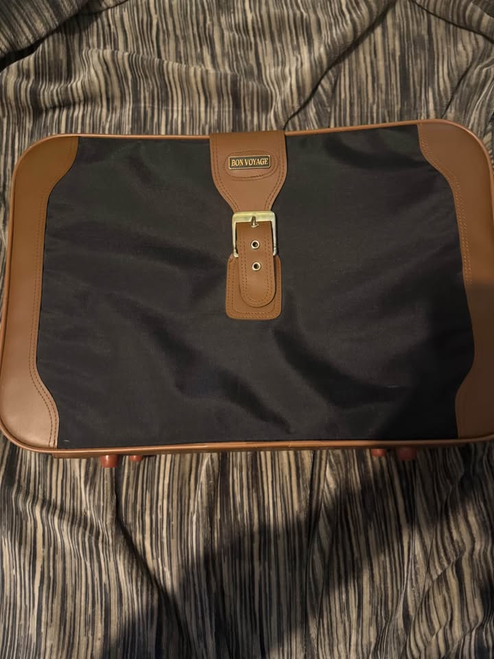 BEAUTIFUL 3 Piece „Bon Voyage“ Luggage set - LIKE NEW - photo 2