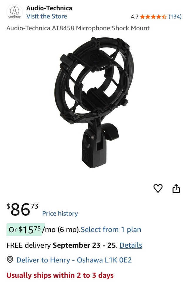Microphone Shock Mount