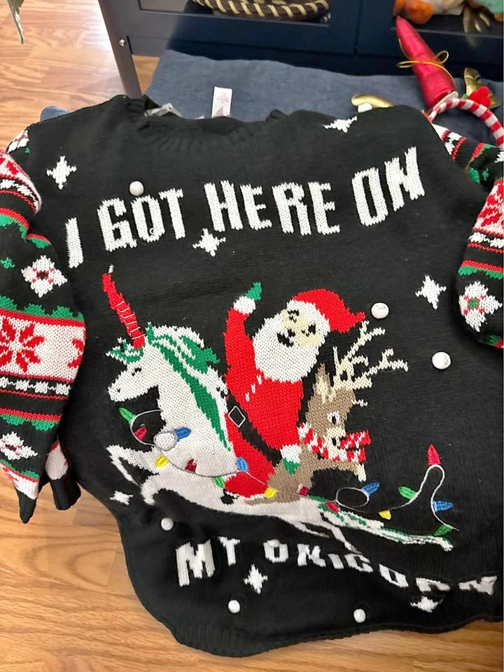 Light-Up Ugly Christmas Sweater