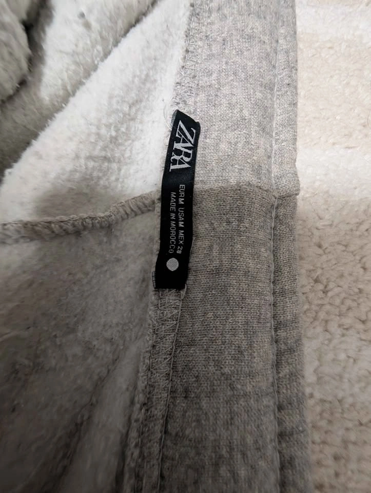 Zara Grey Sweatshirt and Sweatpants Set - photo 3