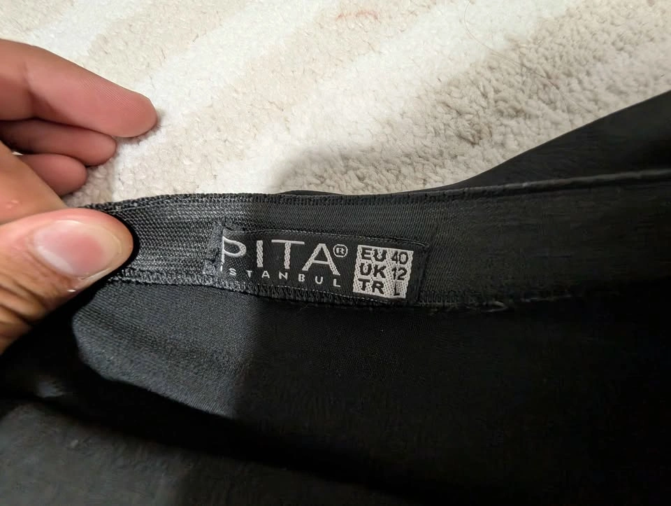 PITA Istanbul Black Midi Skirt - photo 2