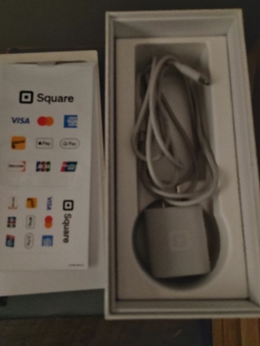 SQUARE SPD3-01 Square Handheld Credit Card Reader White - photo 3