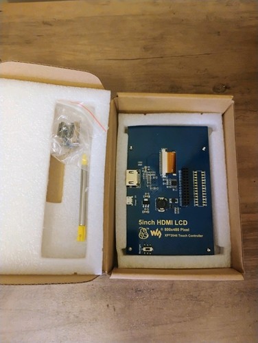 Waveshare 5" XPT2046 Touch Screen 800x480 For Raspberry Pi