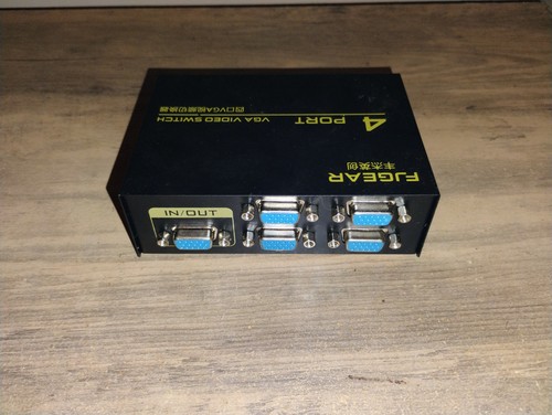 4 Port VGA Video Selector Switch 4 In 1 Out VGA Switcher - photo 4