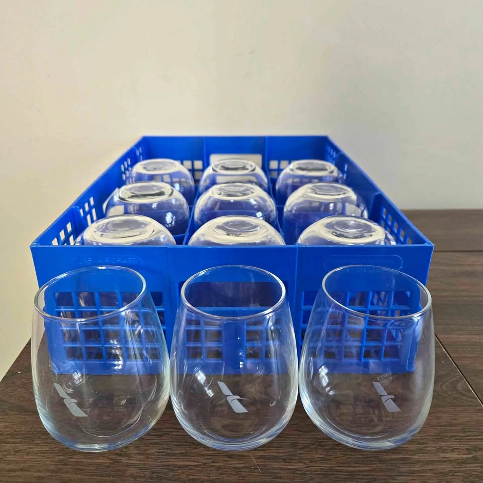 NEW Case of WINE Glass Cups Home Bar Restaurant - 12 Cups