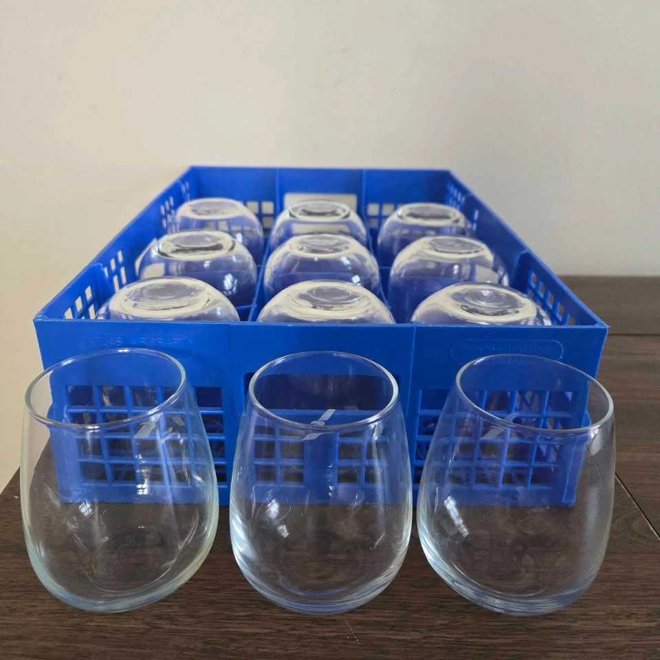 NEW Case of WINE Glass Cups Home Bar Restaurant - 12 Cups - photo 2