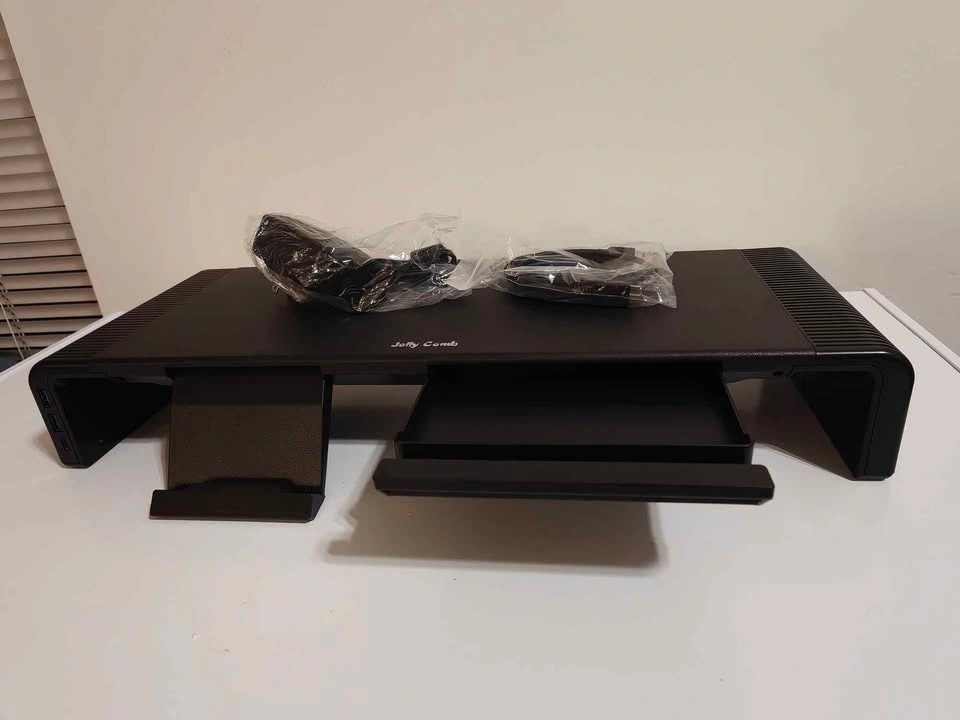 Jelly Comb monitor stand riser with USB plugs - photo 2