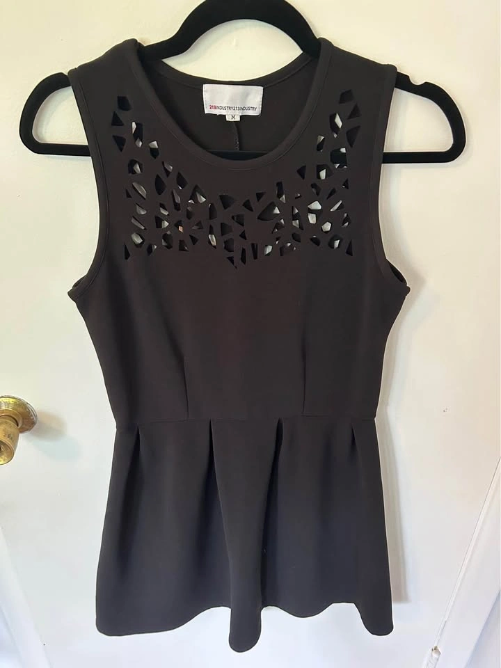 Black Cocktail Dress Size M - photo 2