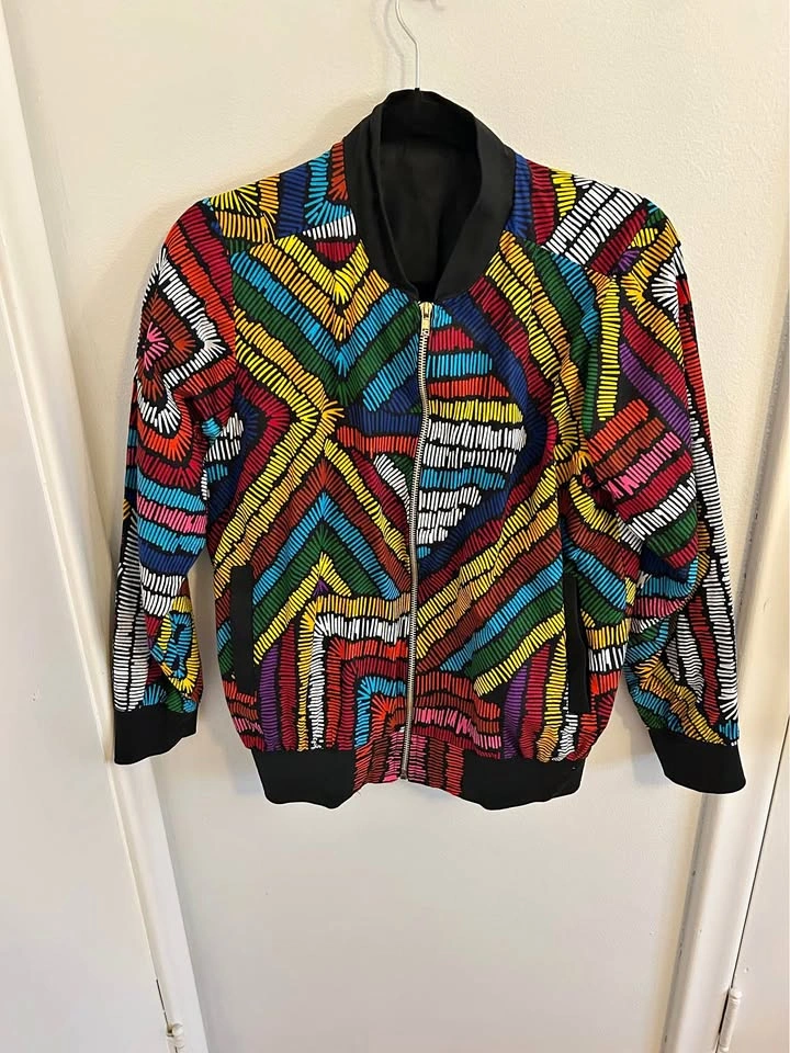 Colourful Bomber Jacket