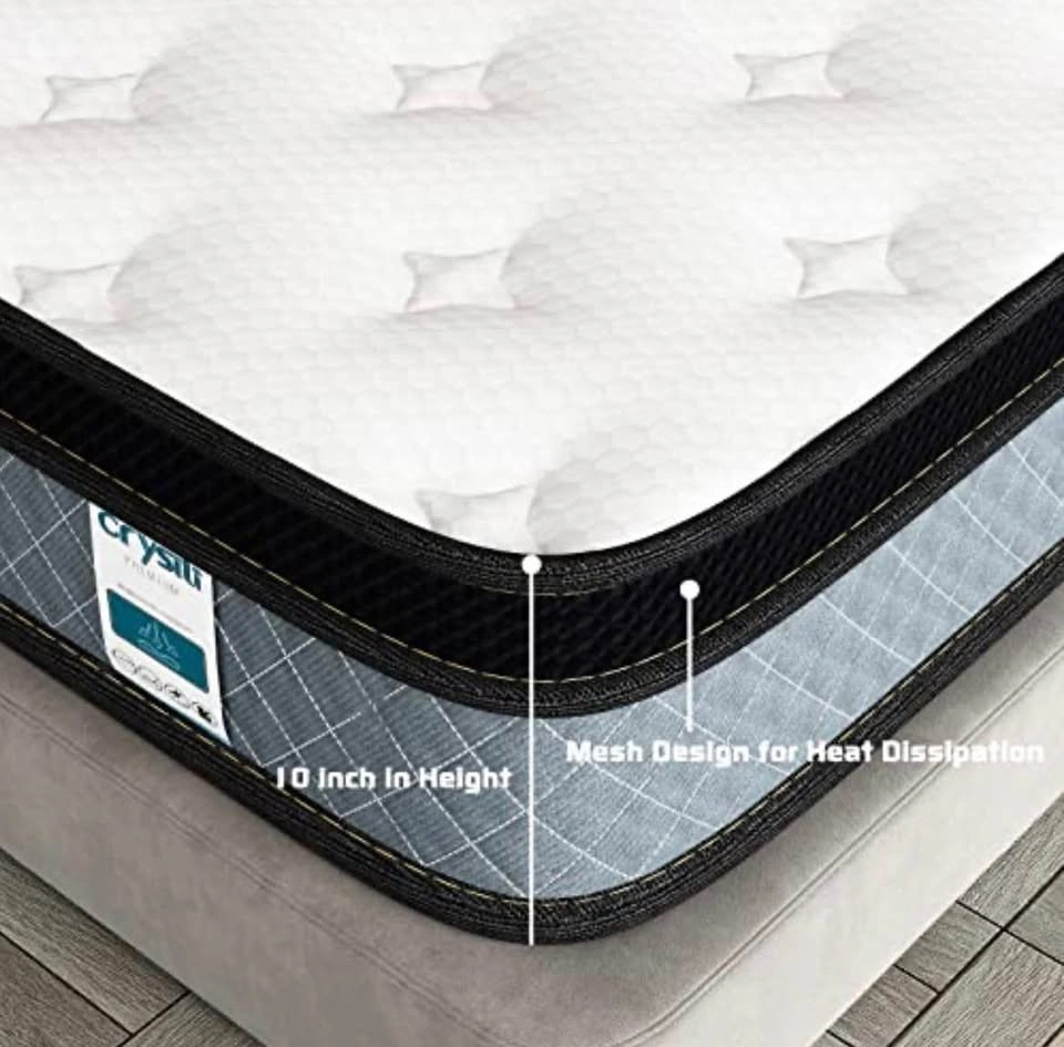 QUEEN MATTRESS, 10 INCH MEMORY FOAM - photo 4