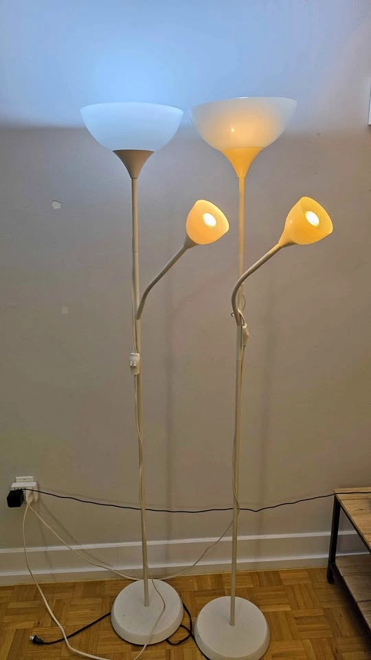 IKEA Floor Lamps with Reading Light