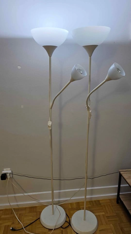 IKEA Floor Lamps with Reading Light - photo 2