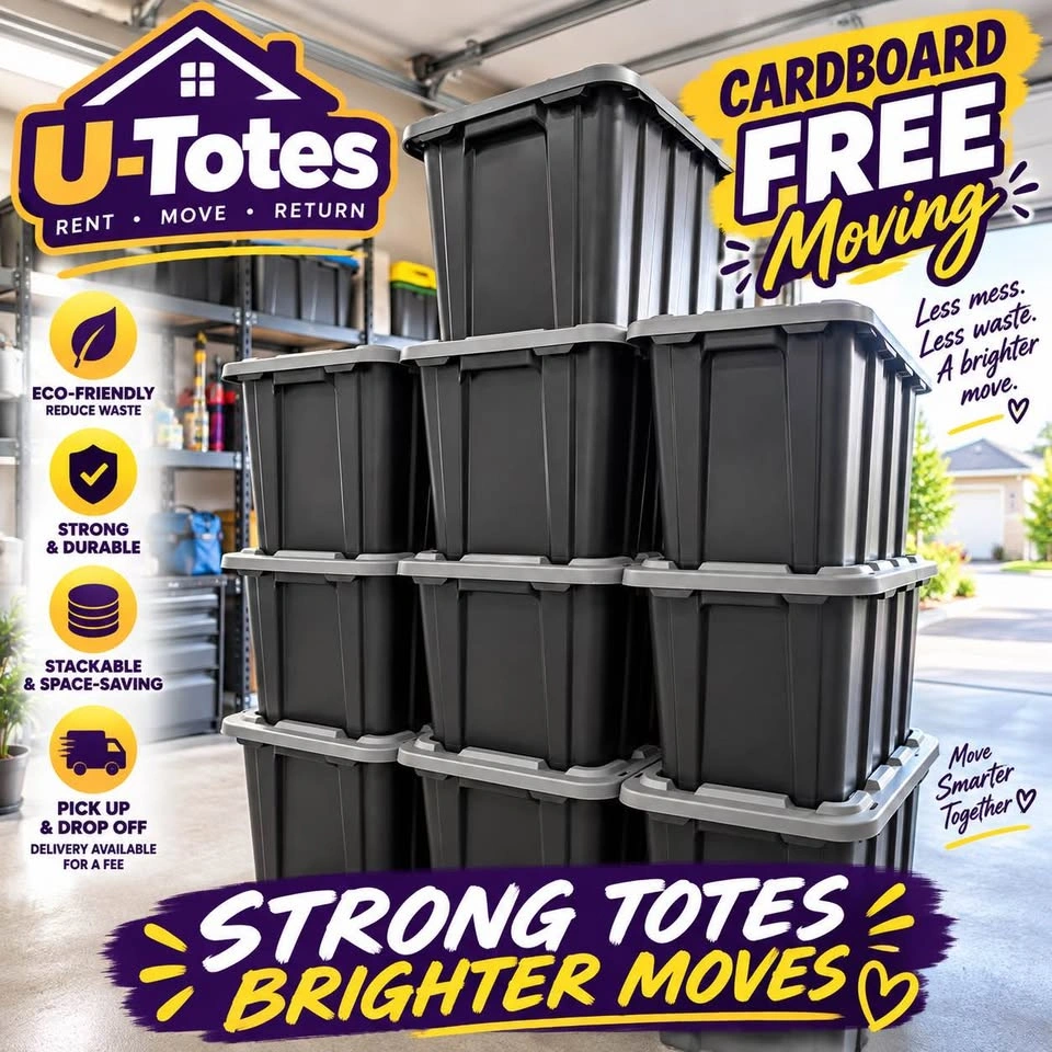 Reusable Moving Totes for Rent - Calgary & surrounding areas - photo 5