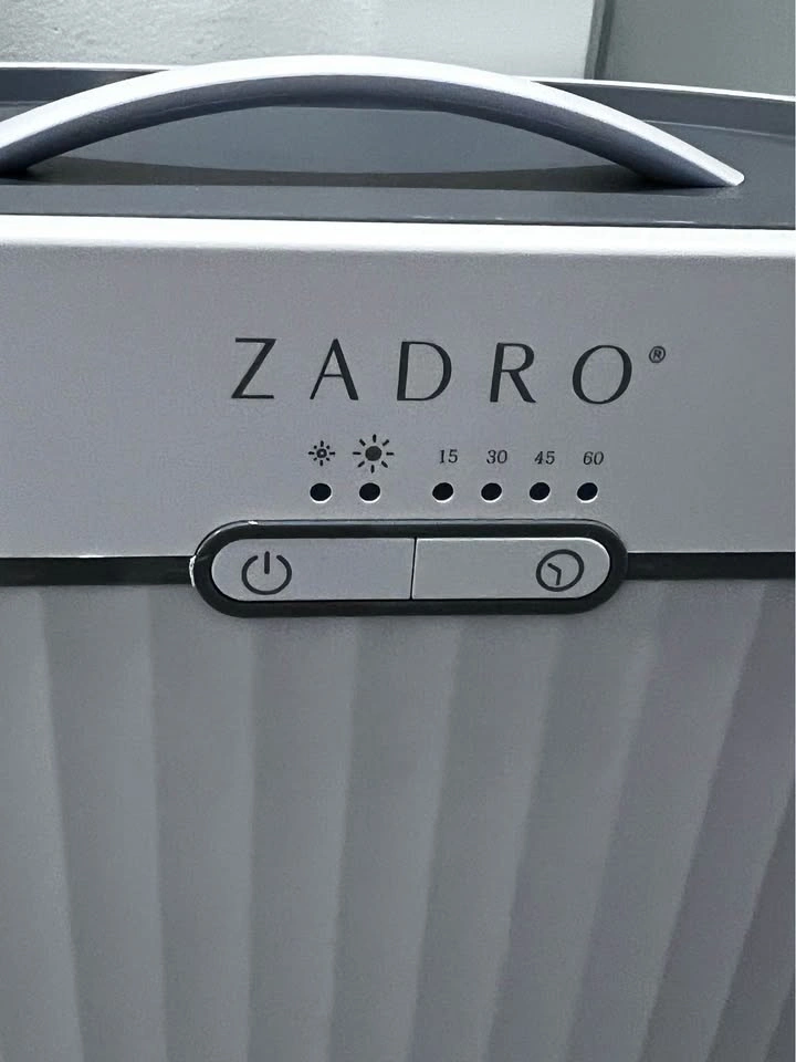 Zadro Fluted Oval Towel Warmer White/Gray - photo 2
