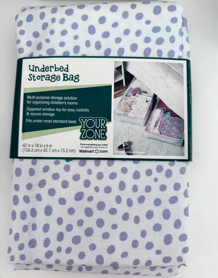 Underbed Storage Bags Set (Great for Clothes, Bedding, Organizat