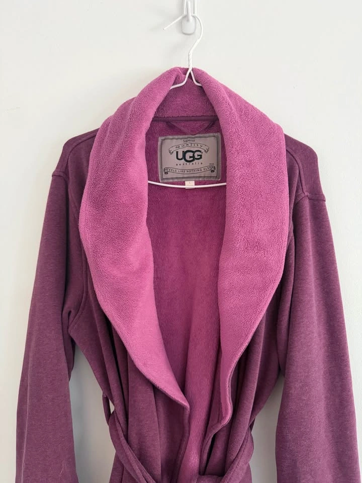 UGG Plush Fleece Robe – Mauve/Plum - photo 2