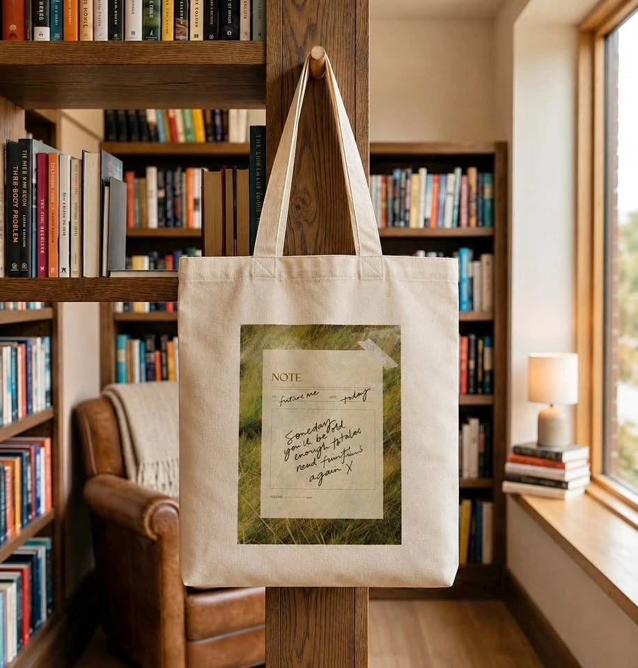 The "Future Me" Canvas Tote