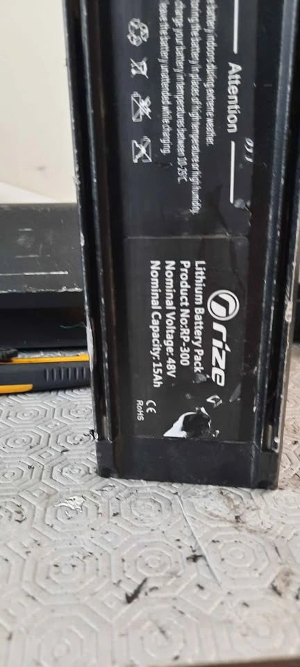 ***SALE ***Rize 48V 15Ah Lithium E-Bike Battery Pack - photo 2