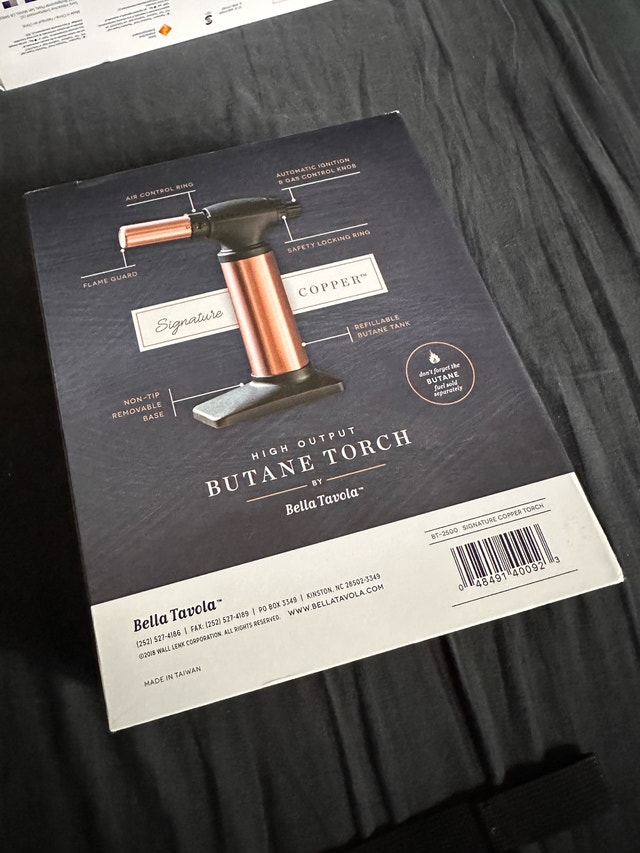 Bella Tavola High Output Butane Torch - photo 2