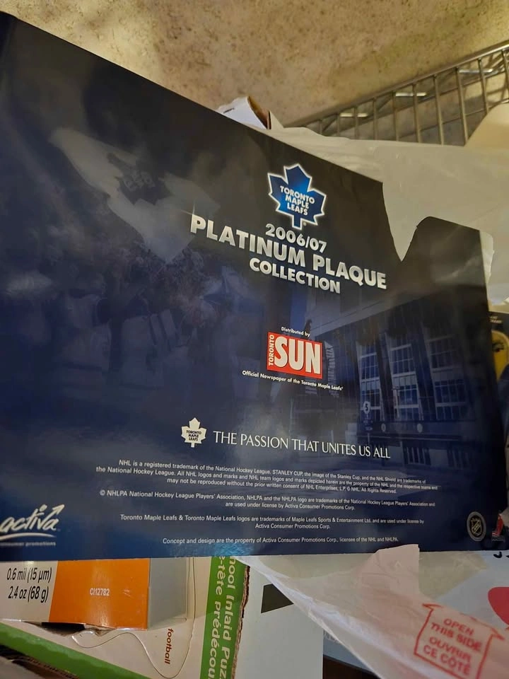 Toronto maple leafs Platinum plaques - photo 2