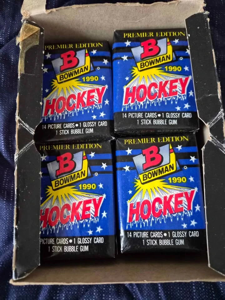 1990 Bowman Hockey wax - photo 2