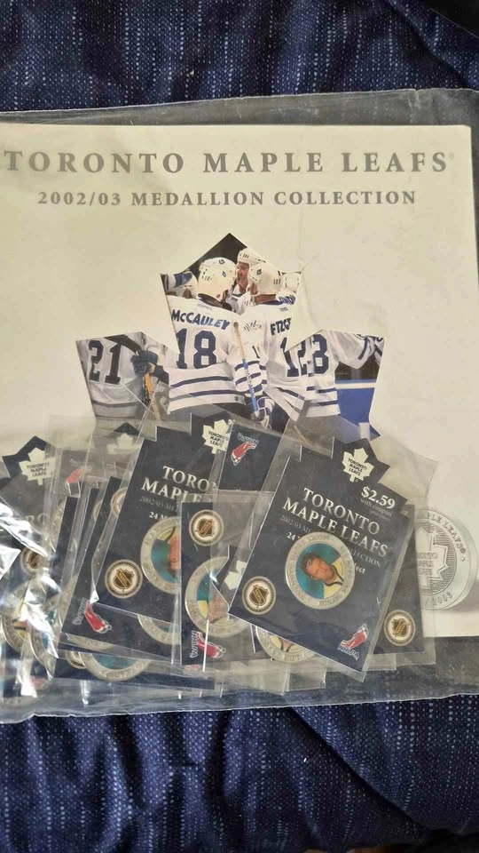 02-03 Toronto Maple Leafs medallion collection