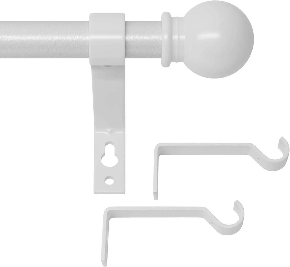 Adjustable Curtain Rods 66 to 120 Inches - Brand New - photo 2