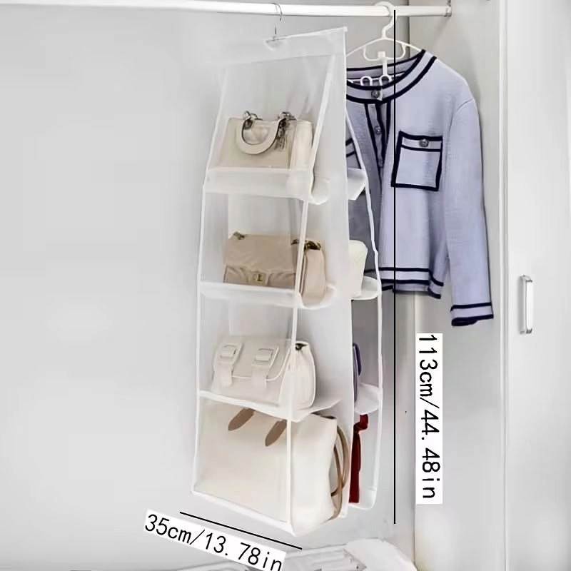 8 Pockets Hanging Handbag Organizer