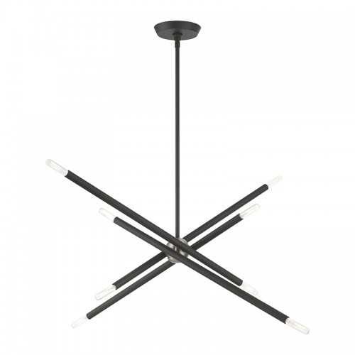 Soho Linear Chandelier Ceiling Light (Gray) - photo 2