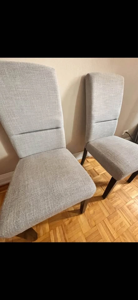 2x grey dining room chairs - photo 3