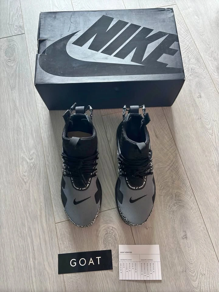AIR Presto Mid - Cool Grey - Size 9