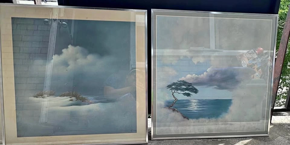 3 art paintings for $15