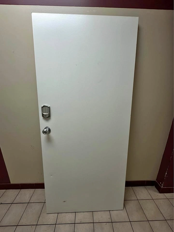 Monarch Steelcraft Fire-Rated Steel Door with Schlage Keypad Loc