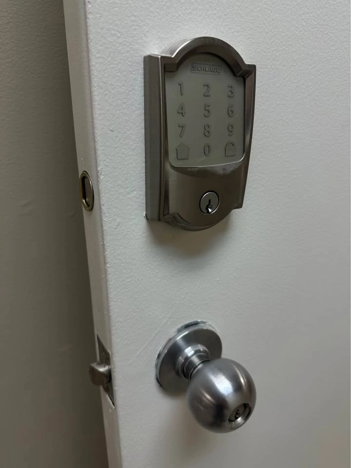 Monarch Steelcraft Fire-Rated Steel Door with Schlage Keypad Loc - photo 2