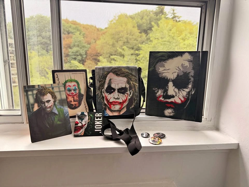 Joker Collection Bundle – Bag, Wallet, Prints, Binder & Pins