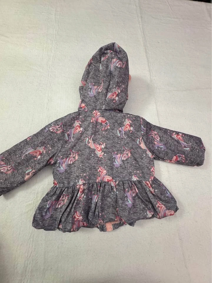 12m Girls Unicorn Light Jacket (#101) - photo 5