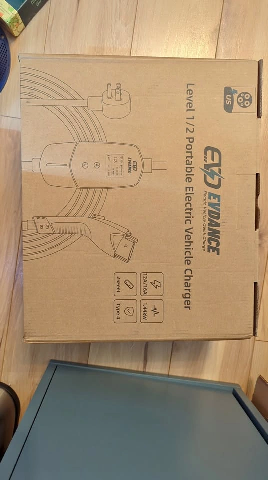EVDANCE Level 1/2 Portable Electric Vehicle Charger