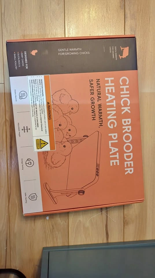 Chick Brooder Heating Plate Gentle Warmth for Growing Chicks