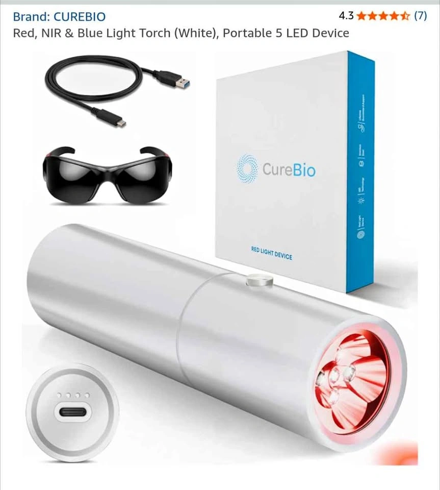 CureBio Red light Infrared Pen - New