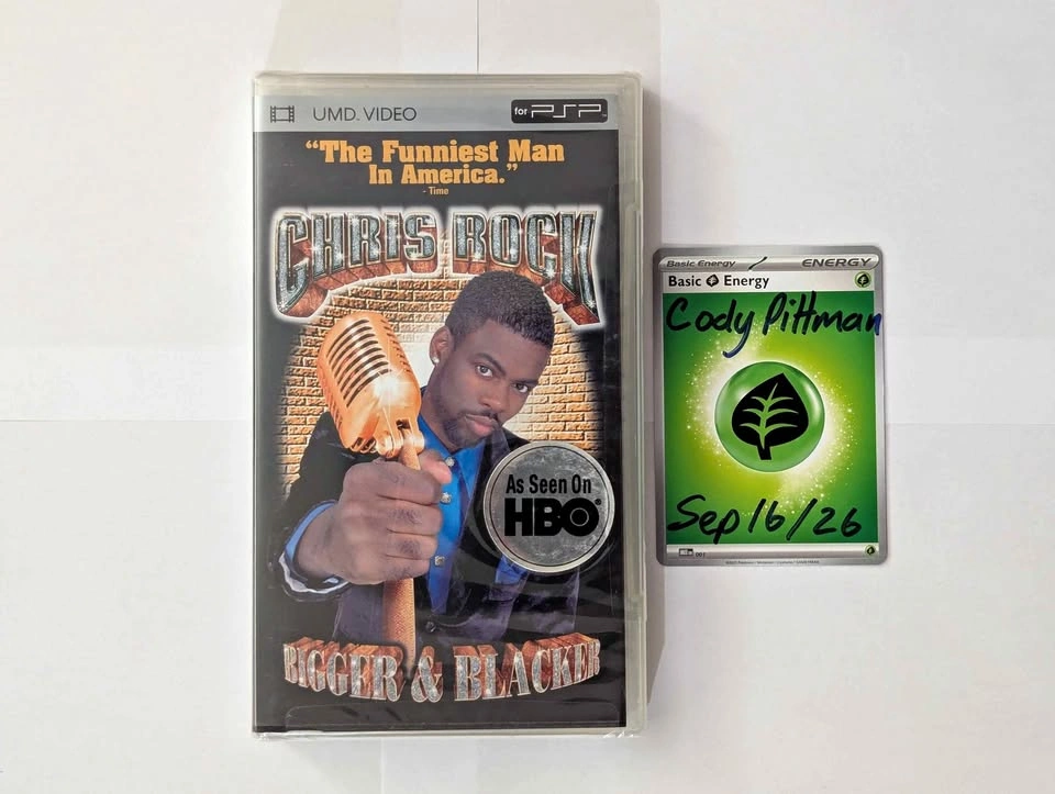 SEALED Chris Rock Bigger & Blacker PSP UMD Video