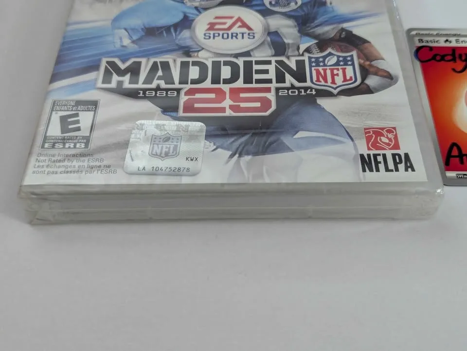 SEALED Madden NFL 25 PlayStation 3 - photo 4